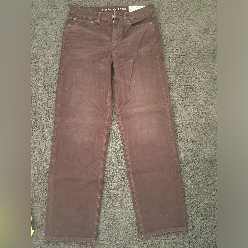 American eagle corduroy pants, brown